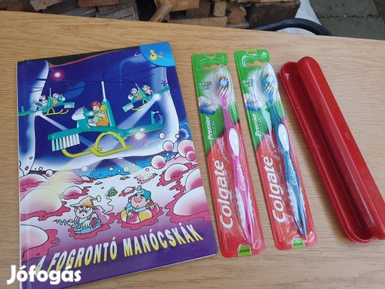 Rangáné Lovas Ágnes: A fogrontó manócskák + fogkefék