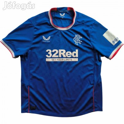 Rangers 2022-23 Castore hazai foci mez XXL-es