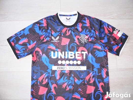 Rangers FC rövid ujjú mez - Castore (XL)