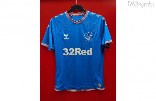 Rangers eredeti Hummel kék 2019-2020 mez (L)