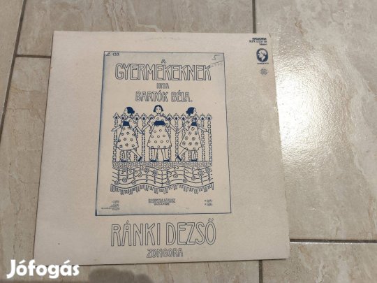 Ránki Dezső -Komolyzenei dupla bakelit hanglemez- remek állapotban