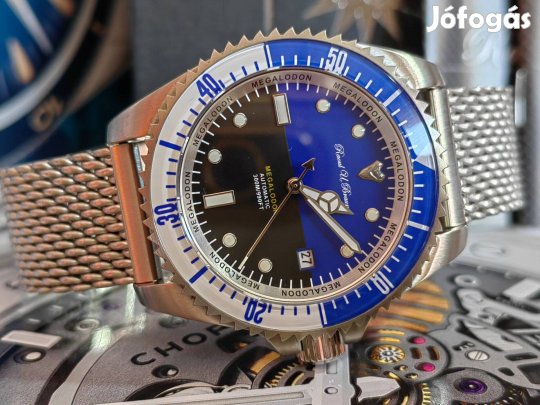 Raoul U. Braun Vadonatúj automata Megalodon 133 darabos limitált kiadá