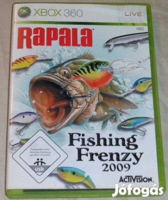 Rapala Fishing Frenzy 2009 (Horgászos) Gyári Xbox 360 Játék akár félár