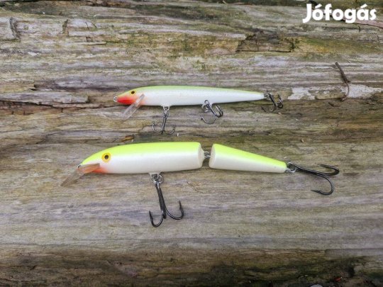 Rapala Jointed Rap és Rapala Floating SFC wobbler