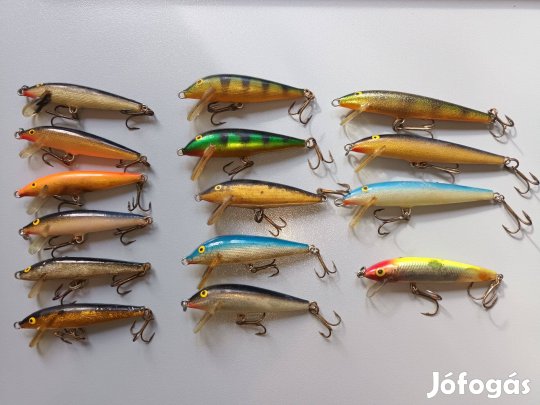 Rapala Original F, CD és HJ wobblerek eladóak olcsón