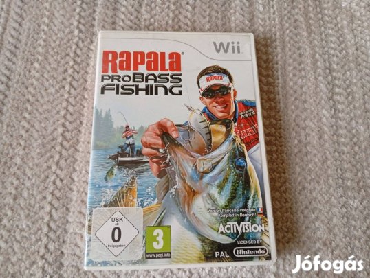 Rapala Pro Bass Fishing eredeti Nintendo Wii játék