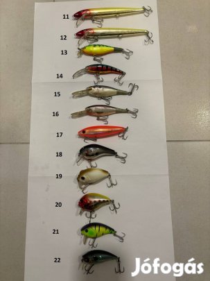 Rapala/wobbler,harcsás wobblerek eladók