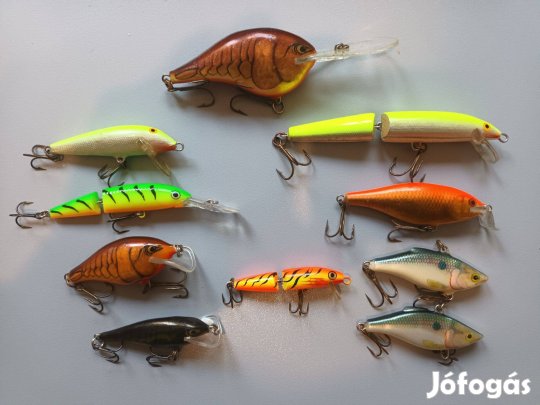 Rapala wobblerek eladóak sok ritka darab