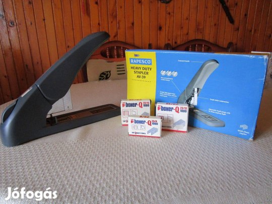 Rapesco nagy-teljesítményű irodai tűzőgép eladó
