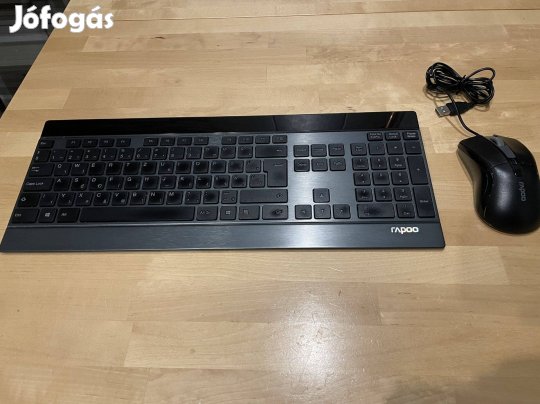 Rapoo E9270P Ultravékony billentyűzet + egér