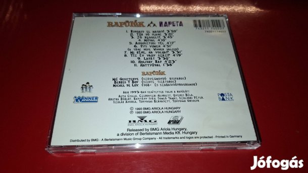 Rapülők Rapeta Cd 1993