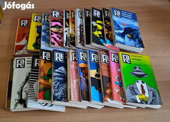 Rare 23 kötete egyben, Rakéta regénytár sorozat
