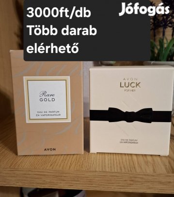 Rare gold és Luck parfüm 