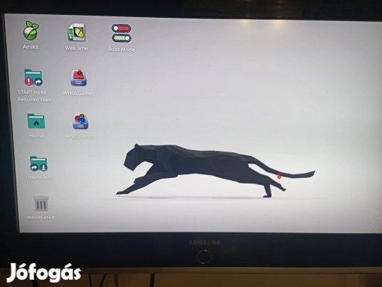 Raspberry Pi5 + Amikit telepítve