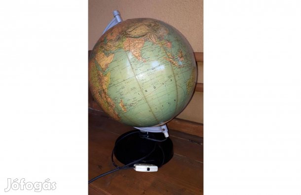 Ráth nagy domborzati világító földgömb