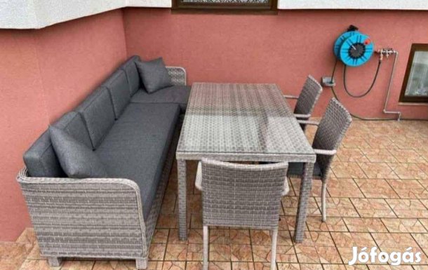 Rattan Kerti Bútor Szett