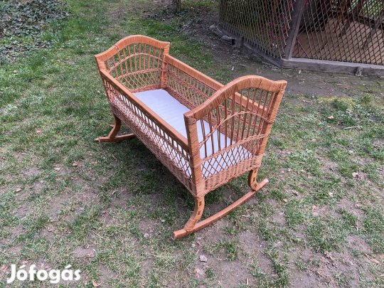 Rattan bölcső eladó