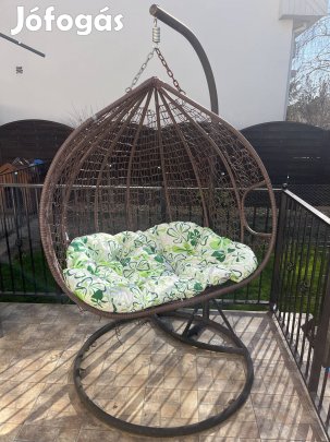 Rattan hatású függőfotel