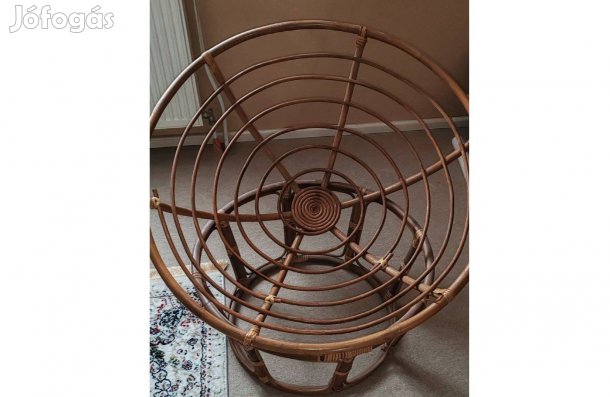 Rattan kagyló fotel