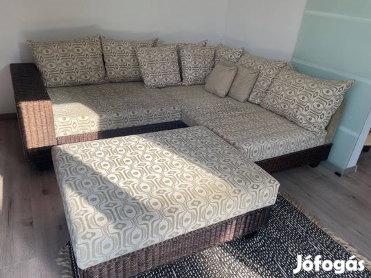 Rattan kanapé Ürömön