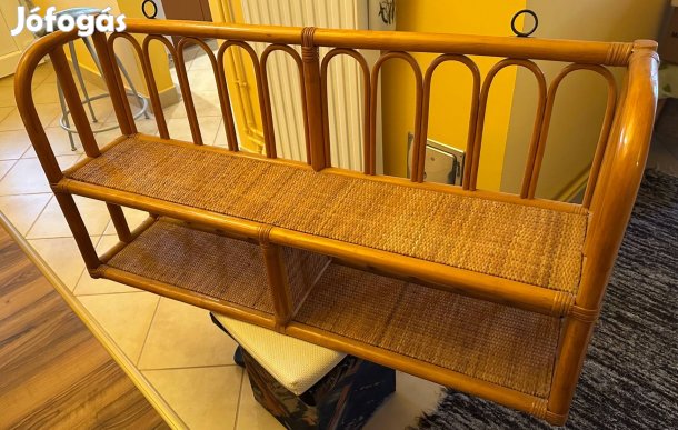 Rattan polc jó állapotban