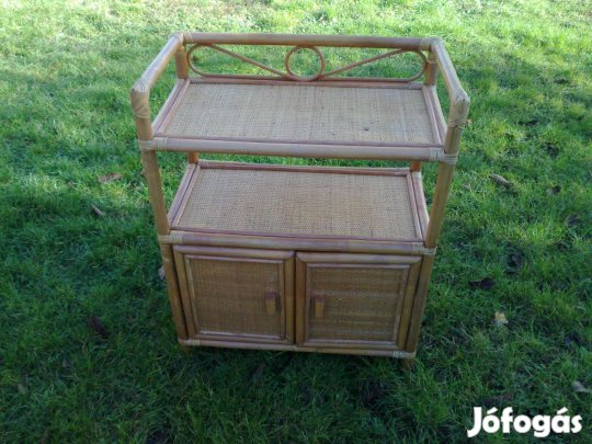 Rattan szekrény