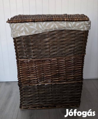 Rattan szennyestartó 