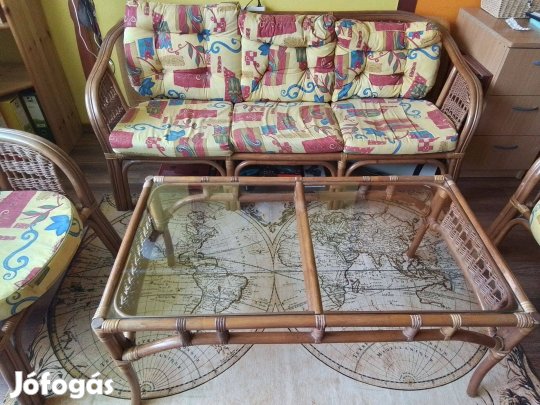 Rattan ülőgarnitúra