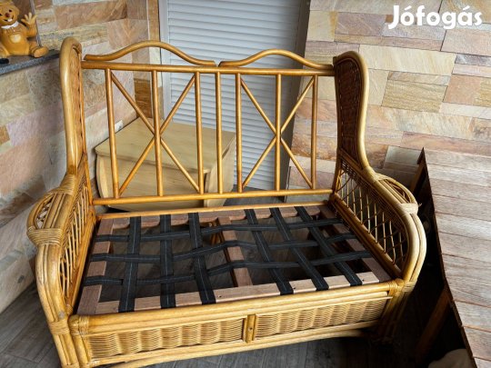 Rattan ülőgarnitúra eladó