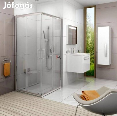 Ravak Patrik RV2 90 szögletes zuhanykabin 90x90-es króm. Bontatlan!