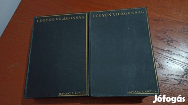 Ravasz László - Legyen világosság I és III. kötet