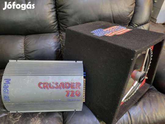 Raveland mélyláda Magnat erősítővel