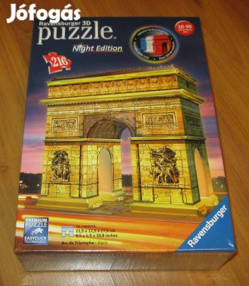 Ravensburger 3D Diadalív Párizs Night edition
