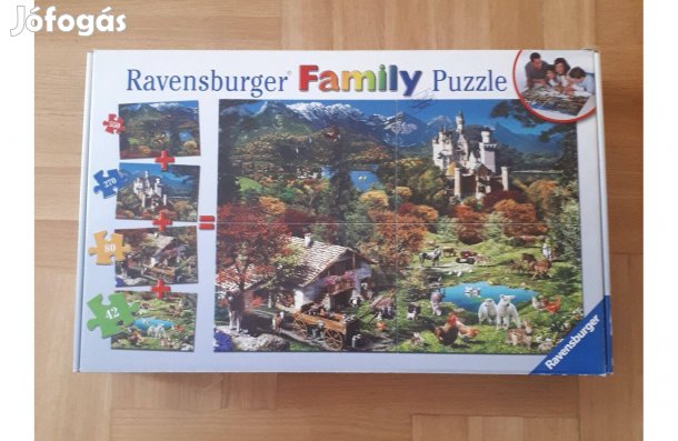 Ravensburger Family puzzle eladó újszerű állapotban