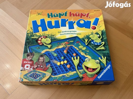 Ravensburger Hipp hipp hurrá! társasjáték játék demó kibontott