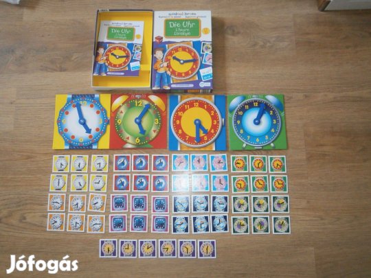 Ravensburger Játszva ismerjük meg az órát