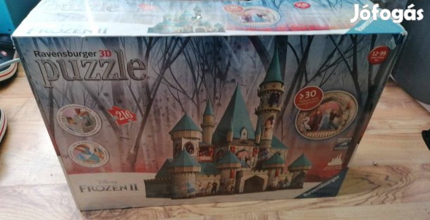 Ravensburger Puzzle 3D Jégvarázs 2 - Kastély Új