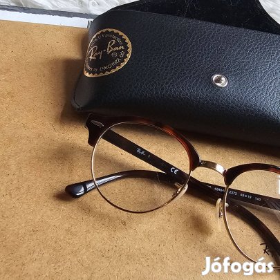 Ray-Ban Clubround Tortoise RX4246 RB4246V 2372 optikai keret