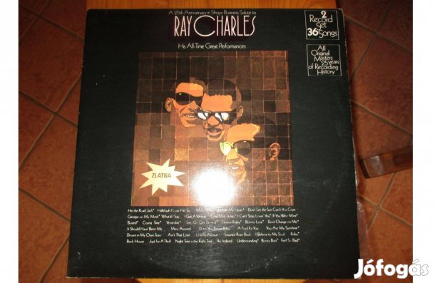 Ray Charles His all time great performances bakelit hanglemez eladó