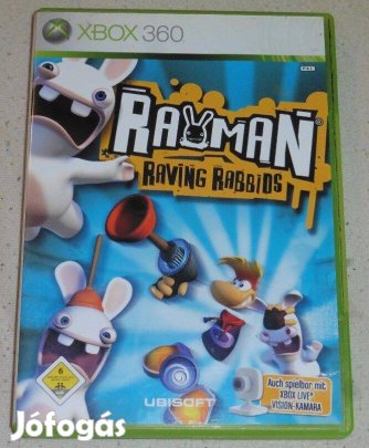 Rayman Raving Rabbids (Mászkálós Gyári Xbox 360 Xbox ONE Seres X Játék