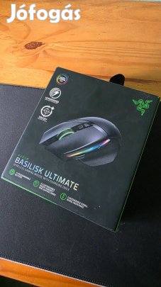 Razer Basilisk Ultimate vezeték nélküli gamer egér + RGB töltő dokkoló