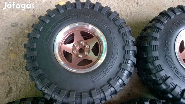 Rc 2.2 alu beadlock kerék szett traxxas axial