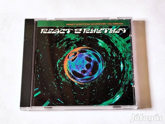React 2 Rhythm - Whatever You Dream CD 1992 USA Progressive House, Tr