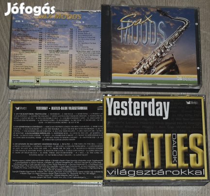 Reader's Digest CD gyűjtemény-Beatles dalok/Zamfír/Hangszerek var,stb