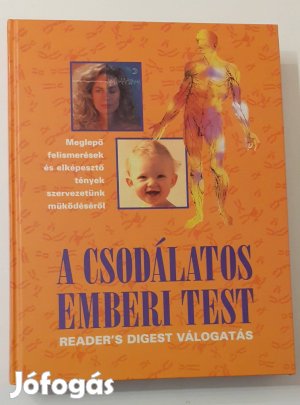 Reader's Digest - A csodálatos emberi test - című könyv eladó!