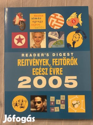 Reader's Digest - Rejtvények, fejtörők egész évre 2005 c. könyv Új