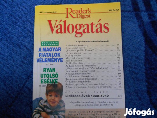 Reader's Digest magazin 1995 szeptember