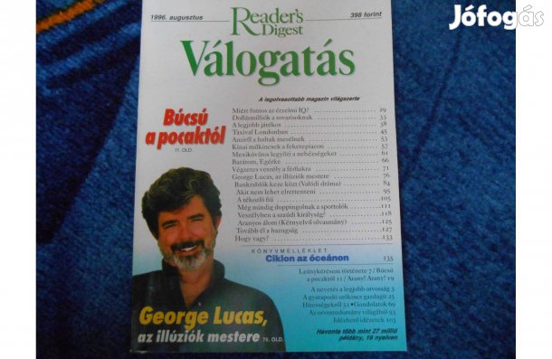 Reader's Digest magazin 1996 augusztus