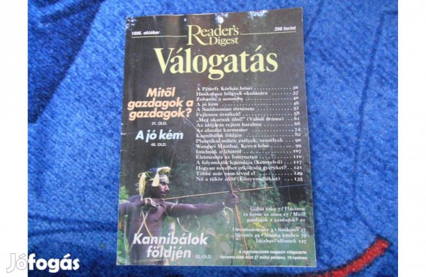 Reader's Digest magazin 1996 október