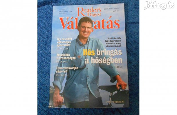 Reader's Digest magazin 2001 augusztus
